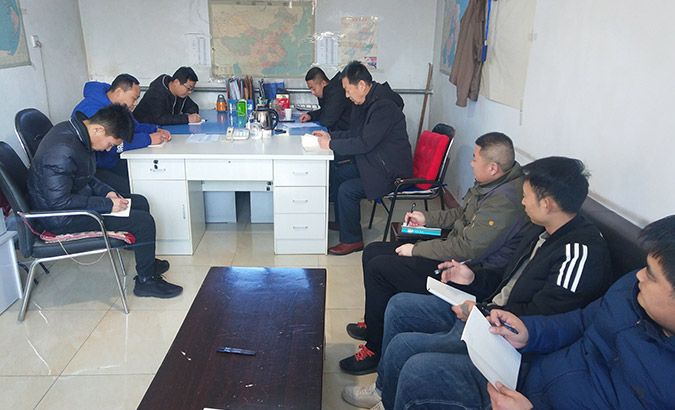 乐陵市鑫恒源热力公司组织召开2022年“开工第一课”安全生产培训会。